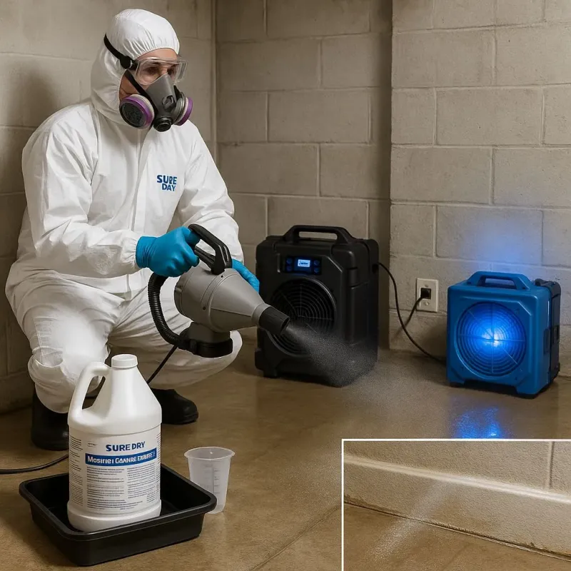 Sanitization and Odor Removal process in Prairie du Chien, WI