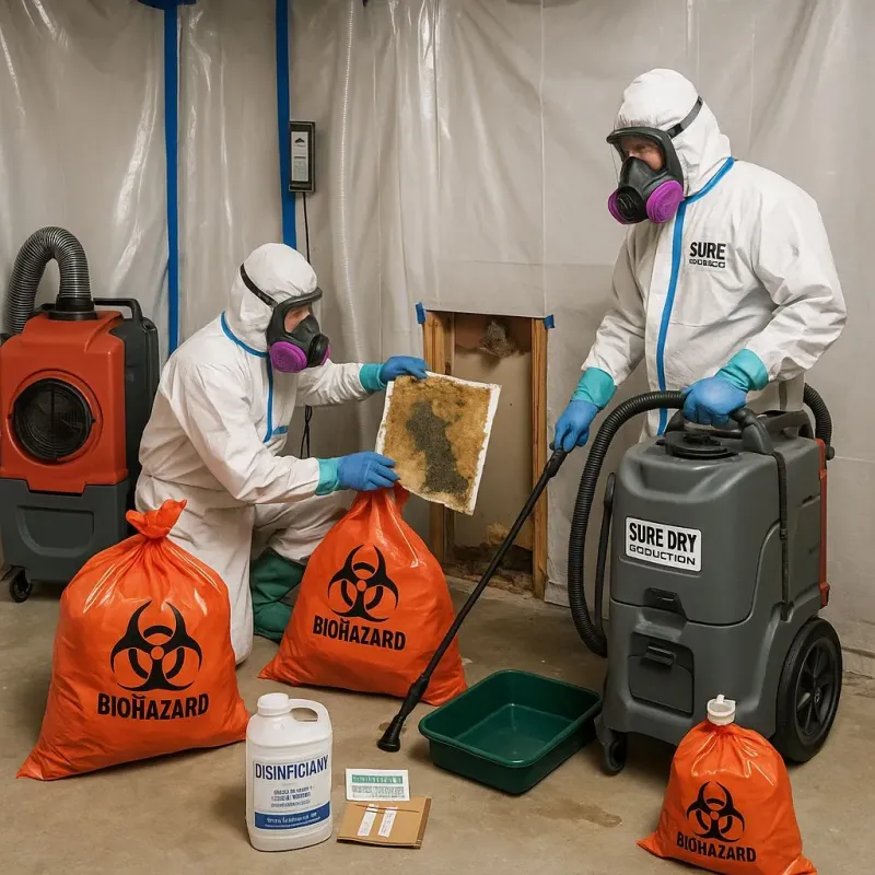 Contaminated Water Handling Protocols process in Prairie du Chien, WI