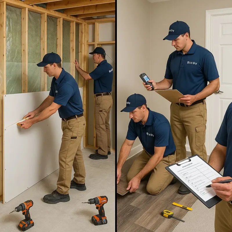 Repairs and Reconstruction process in Prairie du Chien, WI