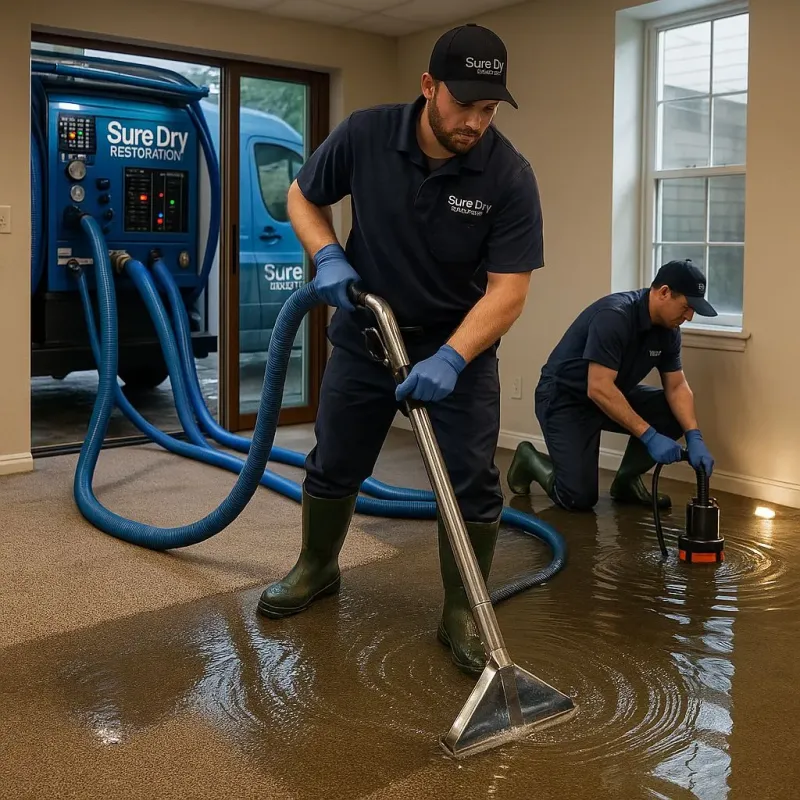 Water Extraction and Removal process in Prairie du Chien, WI